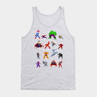 Superheroes Tank Top